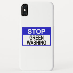 Capa Para iPhone Da Case-Mate Parar Sinal de Lavagem em Verde
