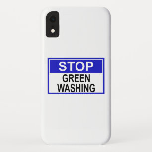 Capa Para iPhone Da Case-Mate Parar Sinal de Lavagem em Verde