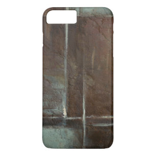 Capa iPhone 8 Plus/7 Plus Parede de de tijolos de Cinza