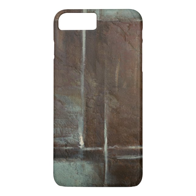 Capa Para iPhone, Case-Mate Parede de tijolos Vermelho e Cinza (Verso)