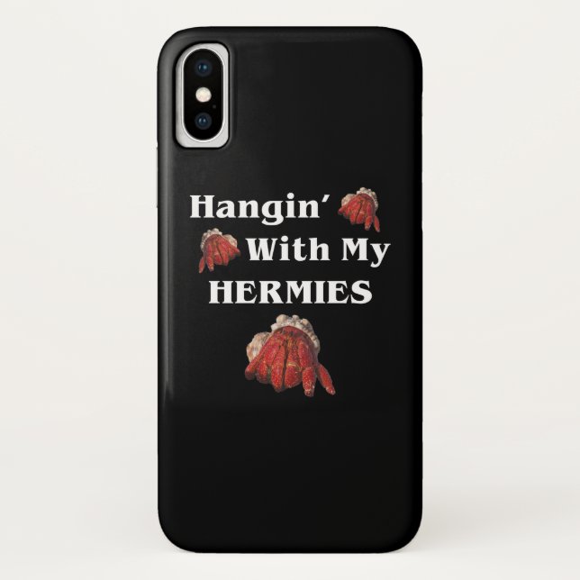 Capa Para iPhone, Case-Mate Parem Com Meu Hermies Engraçado Pão Caranguejo (Verso)
