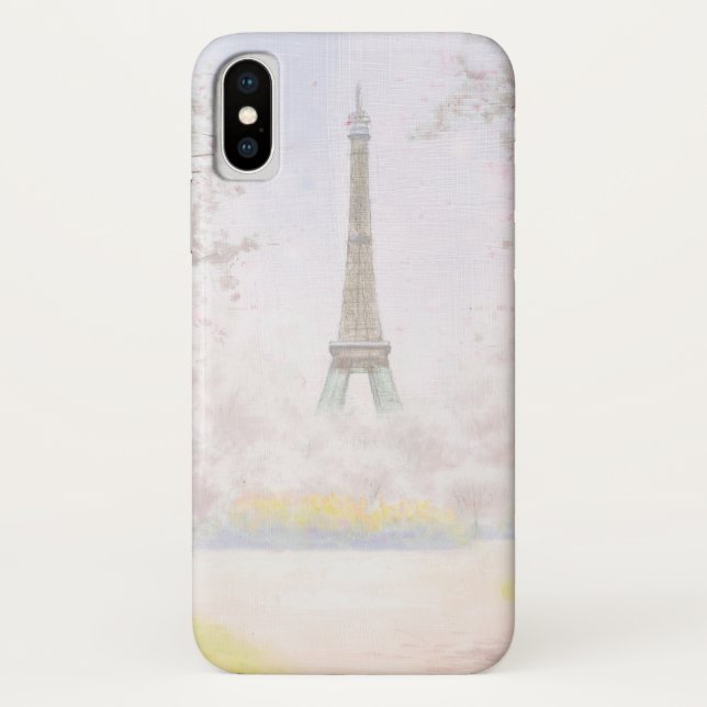 Capa Para iPhone, Case-Mate Paris bonito nos Pastels (Verso)