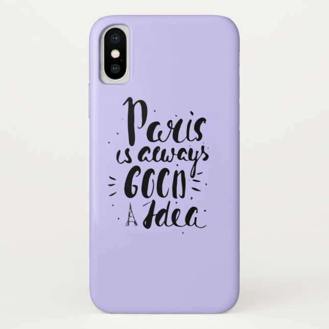 Capa Para iPhone, Case-Mate Paris é sempre uma boa ideia (Verso)