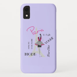 Capa Para iPhone Da Case-Mate Paris Eiffel Tower Fashion Lite Puro