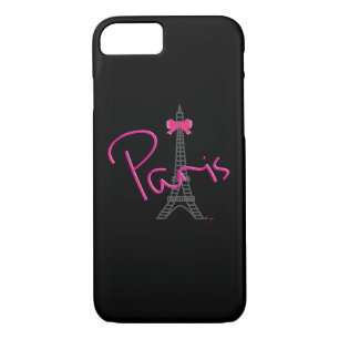 Capa Para iPhone Da Case-Mate Paris, Torre Eiffel com Trendy de arco rosa