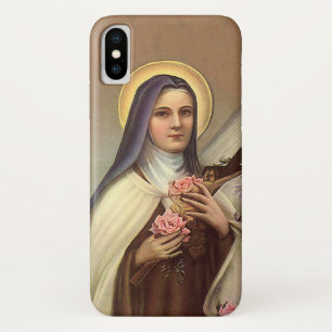 Capa Para iPhone Da Case-Mate Páscoa Religiosa Vintage, freira com cruz