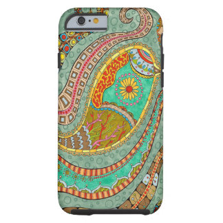 Capa Tough Para iPhone 6 Pássaro extravagante - caso do iPhone 6 -