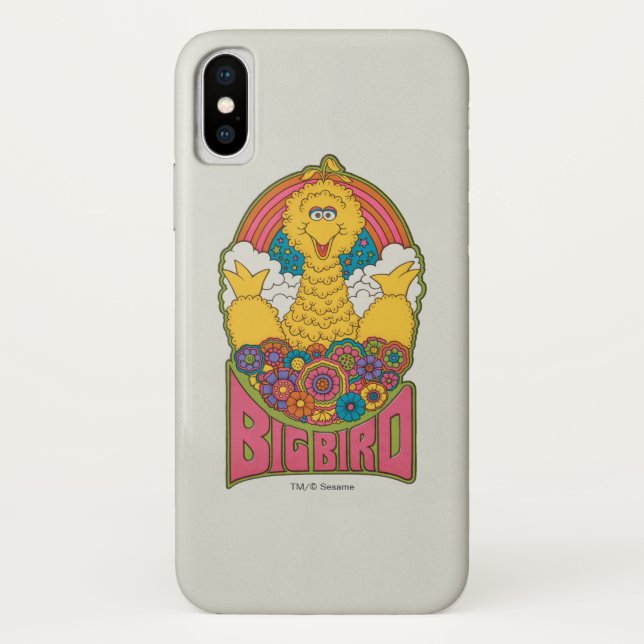Capa Para iPhone, Case-Mate Pássaro Grande | Psicodélico (Verso)