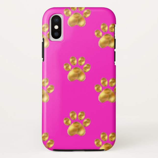 Capa Para iPhone, Case-Mate Patas de ouro cegas (Verso)