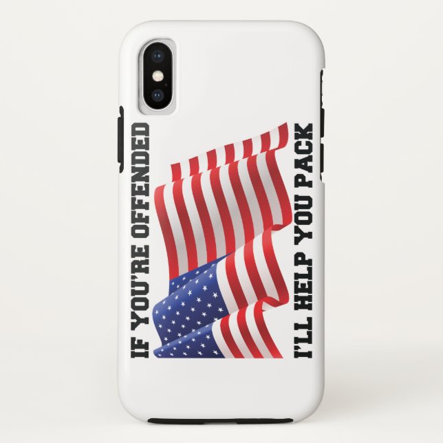 Capa Para iPhone, Case-Mate Patriota Americano (Verso)