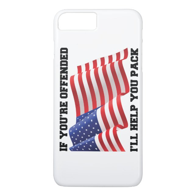 Capa Para iPhone, Case-Mate Patriota Americano (Verso)