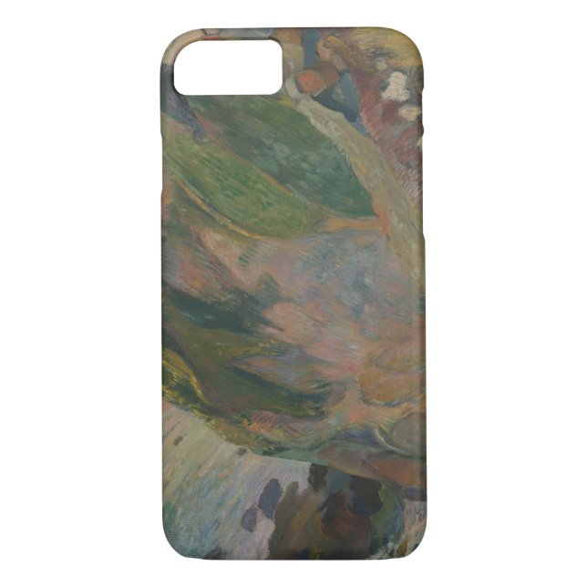 Capa Para iPhone, Case-Mate Paul Gauguin - jogador do Flageolet no penhasco (Verso)