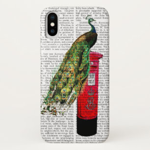 Capa Para iPhone Da Case-Mate Pavão na Caixa Postal