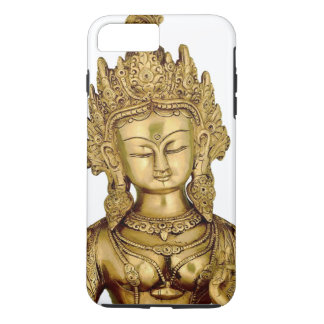 Capa Para iPhone Da Case-Mate Paz budista da arte de Tibet da ioga da deusa de