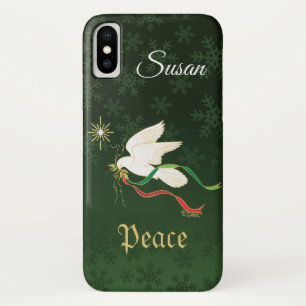 Capa Para iPhone Da Case-Mate Paz de Propagação da Porta Branca