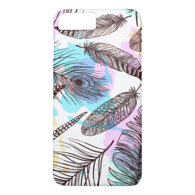 Capa Para iPhone, Case-Mate Peacock Feather (Verso)