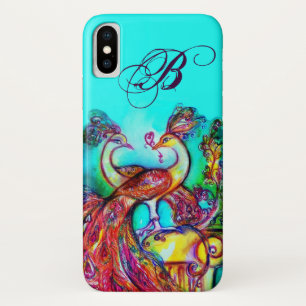 CAPA PARA iPhone DA Case-Mate PEACOCKS NO MONOGRAMA AMOR