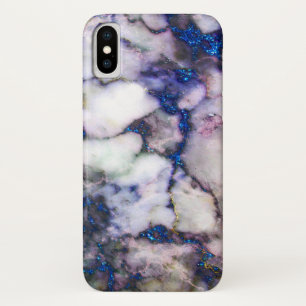Capa Para iPhone Da Case-Mate Pedra Marble Em Cinzas Brancas E Cores Rosa