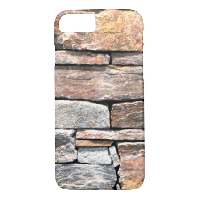 Capa Para iPhone, Case-Mate Pedra plana, pedra natural (Verso)