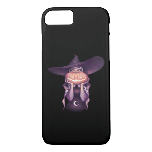 Capa Para iPhone, Case-Mate Peekabo Pumpkin (Verso)