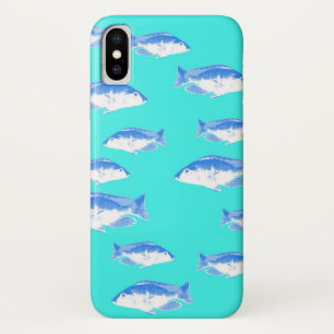 Capa Para iPhone Da Case-Mate Peixe azul na turquesa