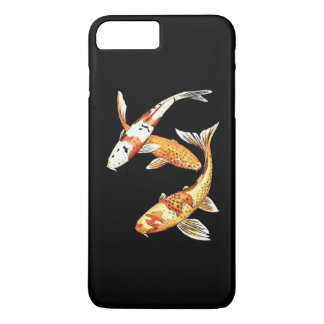 Capa Para iPhone Da Case-Mate Peixe dourado oriental de Koi no preto dramático