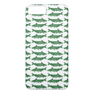 Capa iPhone 8 Plus/7 Plus Peixe-gato-do-mato-verde