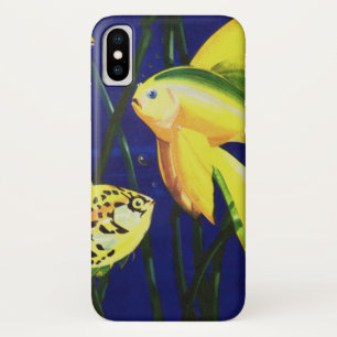 Capa Para iPhone Da Case-Mate Peixes da Vida Marinha Antiga, Peixes Dourados Fan