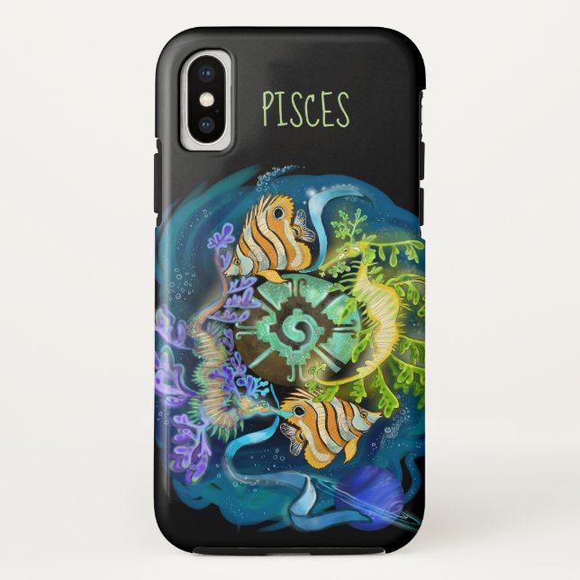 Capa Para iPhone, Case-Mate Peixes - Sinal Zodiac (Verso)