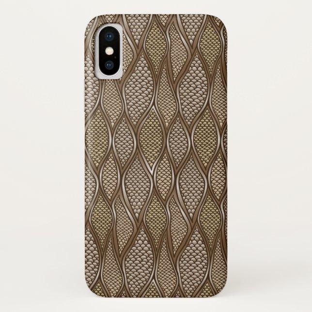 Capa Para iPhone, Case-Mate Pele de cobra estilizado (Verso)