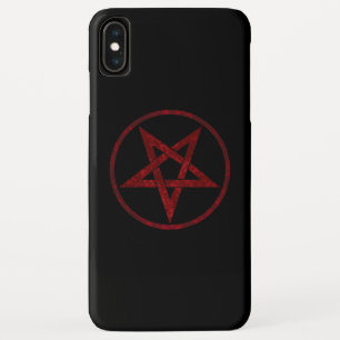 Capa Para iPhone Da Case-Mate Pentagrama do diabo vermelho