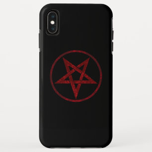 Capa Para iPhone Da Case-Mate Pentagrama do diabo vermelho