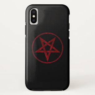 Capa Para iPhone Da Case-Mate Pentagrama do diabo vermelho
