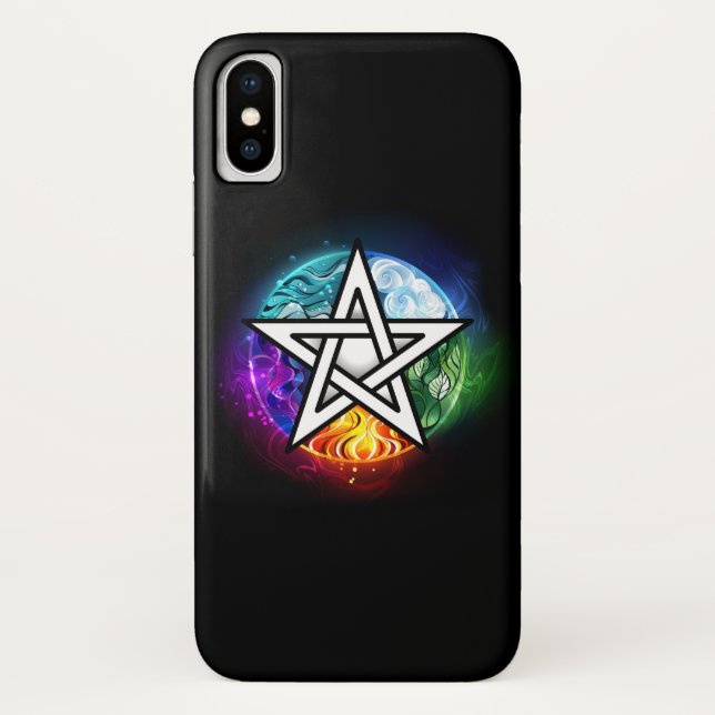 Capa Para iPhone, Case-Mate Pentagrama do Wiccan (Verso)