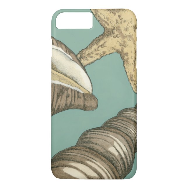 Capa Para iPhone, Case-Mate Pequena Shell Trio no Teal (Verso)