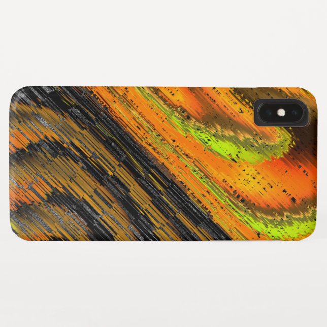 Capa Para iPhone, Case-Mate Pequeno mosaico amarelado transversal e deformado (Verso (Horizontal))