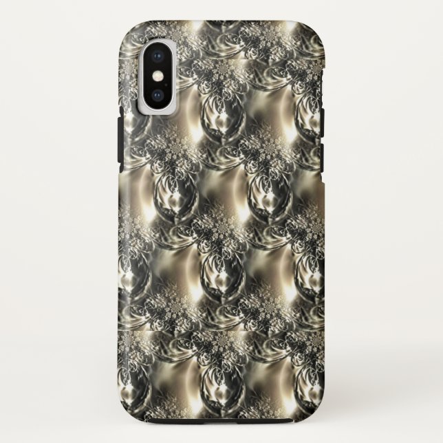 Capa Para iPhone, Case-Mate Pérolas Douradas (Verso)