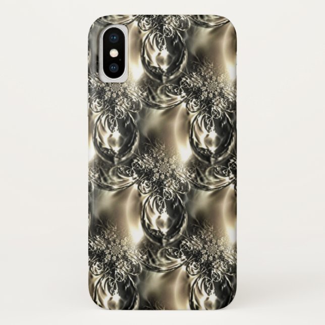 Capa Para iPhone, Case-Mate Pérolas Douradas (Verso)