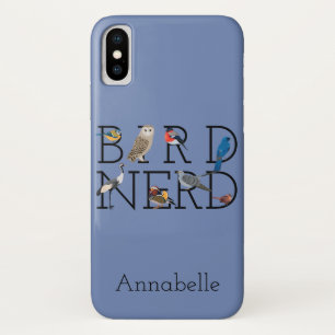Capa Para iPhone Da Case-Mate Personalização Cinco do Nerd de Pássaros
