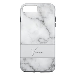 Capa iPhone 8 Plus/7 Plus Personalização do padrão Marble