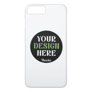 Capa iPhone 8 Plus/7 Plus personalizado, único, elegante e minimalista hersh