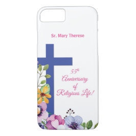 Capa iPhone 8/7 Personalizar, 55 anos, freira religiosa