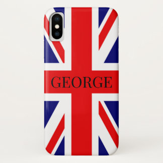 Capa Para iPhone Da Case-Mate Personalizar com um Nome de Bandeira Nacional Brit