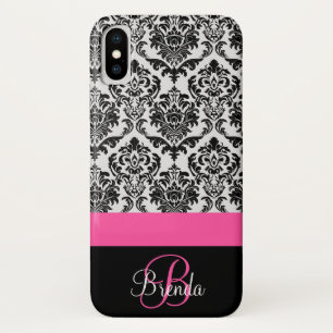Capa Para iPhone Da Case-Mate Personalizar Cor damasco Preta Rosa Quente