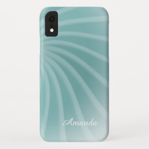 Capa Para iPhone Da Case-Mate Personalizável - Na moda moderno verde-verde-verd
