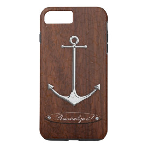 Capa iPhone 8 Plus/7 Plus Personalize! Anchor Náutico Molhado