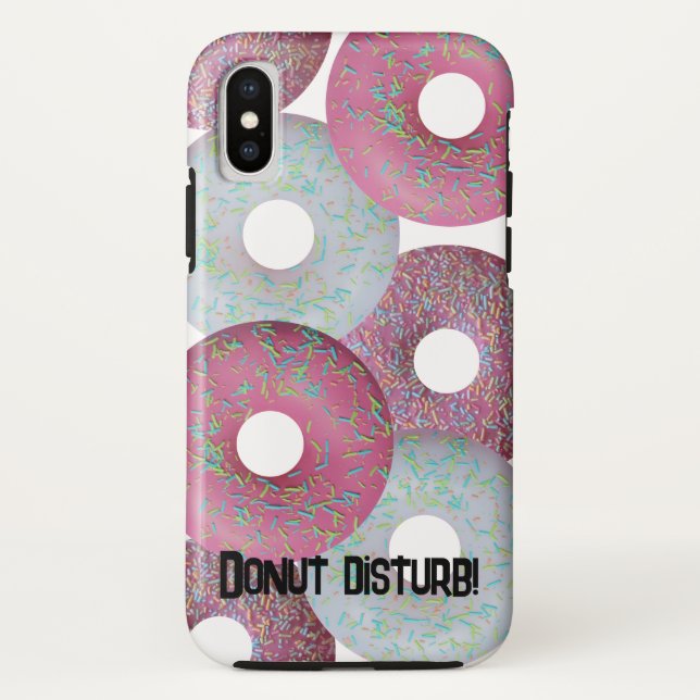 Capa Para iPhone, Case-Mate Perturbação da rosquinha! (Verso)