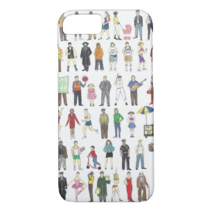 Capa iPhone 8/7 Pessoas do caso de cidadãos de Nova Iorque da Nova