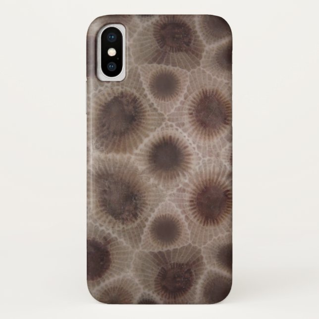 Capa Para iPhone, Case-Mate Petoskey Stone Michigan State (Verso)