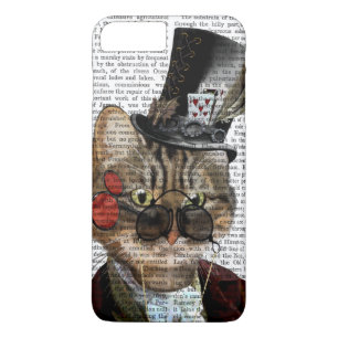 Capa Para iPhone Da Case-Mate Phileas Feline Steampunk Cat & Top Hat 2